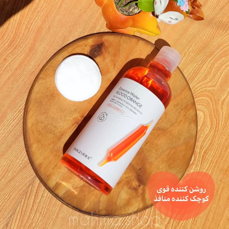 تونر پاک کننده آرایش،آبرسان و مرطوب کننده،تونر پرتقال خونی ایمیجز IMAGES، اَصل (ارسال فوری).