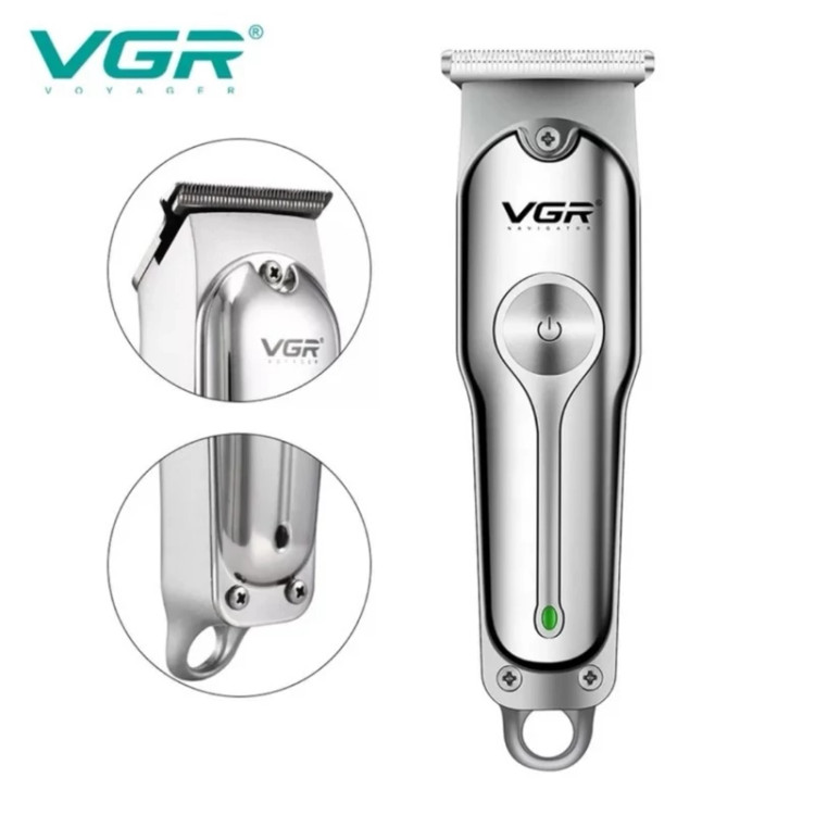 ماشین اصلاح موی سرو صورت وی جی ار VGR V-071،ریش تراش،خط زن،صفر زن، اَصل (ارسال فوری).
