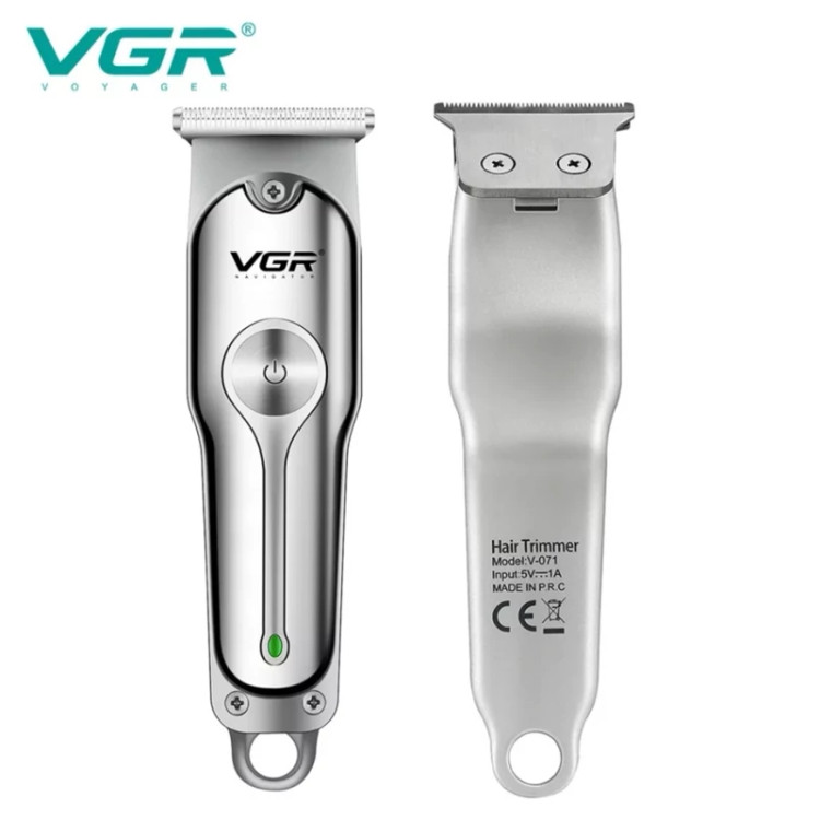 ماشین اصلاح موی سرو صورت وی جی ار VGR V-071،ریش تراش،خط زن،صفر زن، اَصل (ارسال فوری).