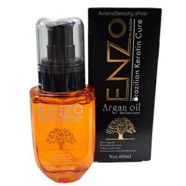 سرم مو انزو ENZO،روغن آرگان انزو ENZO، اَصل (ارسال فوری).